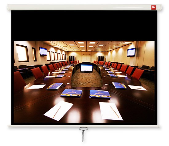 Manual Wall Screen Cinema 240 / 16:9 / 230x129.5cm /Matt White